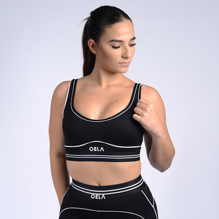 High-Waist Heartline Bra