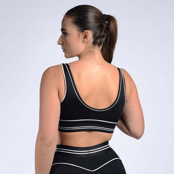 High-Waist Heartline Bra